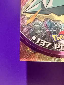 PORYGON #137 TOPPS CHROME POKEMON SPECTRA-CHROME HOLO FOIL - Image 4
