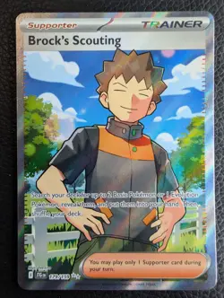 Brock's Scouting - 179/159 Journey Together (Pokemon) Full Art Ultra Rare - Image 1
