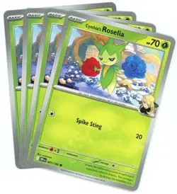 x4 Cynthia's Roselia - 007/182 - Destined Rivals - NM/M - Pokemon - English - Image 1