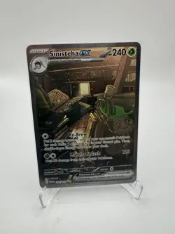 2024 NM Pokemon Sinistcha ex SIR 210/167 Sv06 Twilight Masquerade Near Mint Holo - Image 1