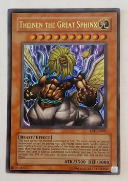 Yu-Gi-Oh Theinen the Great Sphinx Ultra Rare EP1-EN001 - Image 1