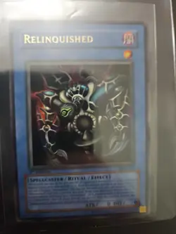 Yu-Gi-Oh! Relinquished SDP-001 1st Edition Ultra Rare Holo NM - Image 1