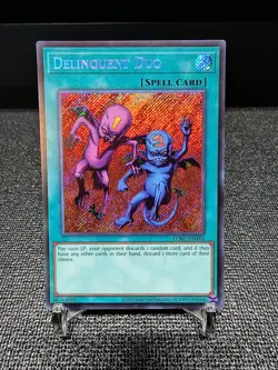 Legendary Collection Kaiba Unlimited - Delinquent Duo LCKC-EN101 Secret Rare - Image 1