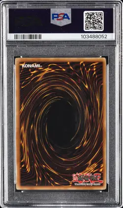 2003 YU-GI-OH! MFC-MAGICIAN'S FORCE #105 DARK PALADIN PSA 10 - Image 2