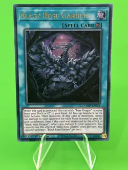Yu-Gi-Oh Doom Of Dimensions Black Rose Garden Ultra Rare DOOD-EN055 NM!!! - Image 1