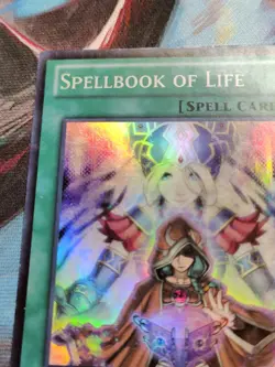 *** SPELLBOOK OF LIFE *** 1ST EDITION SUPER RARE REDU-EN059 YUGIOH! - Image 2