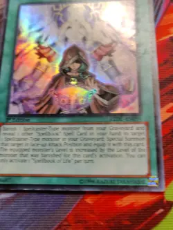*** SPELLBOOK OF LIFE *** 1ST EDITION SUPER RARE REDU-EN059 YUGIOH! - Image 4