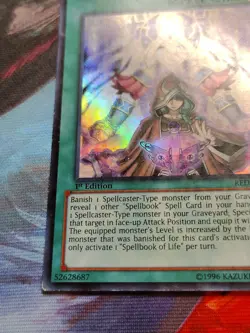 *** SPELLBOOK OF LIFE *** 1ST EDITION SUPER RARE REDU-EN059 YUGIOH! - Image 5