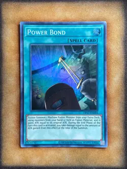 Yugioh Power Bond OP17-EN004 Super Rare NM - Image 1