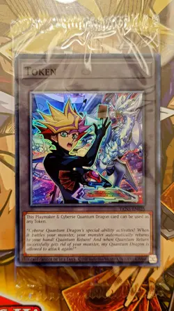 Playmaker & Cyberse Quantum Dragon (TOKEN) SEALED - TKN5-EN025 - Yu-Gi-Oh TCG - Image 1