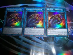 3x Paleozoic Cambroraster 1st Edition Super Rare MP22-EN088 Yu-Gi-Oh! - Image 1