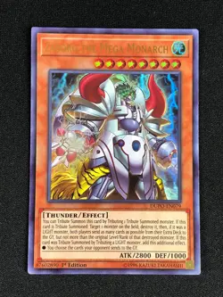 YUGIOH ZABORG THE MEGA MONARCH DUPO-EN079 1ST ULTRA - Image 1