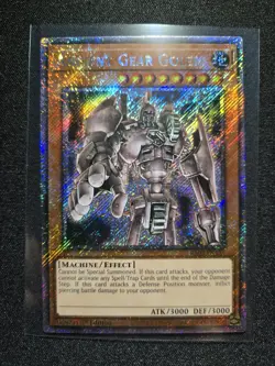 Ancient Gear Golem RA03-EN151 - 1st Edition - Platinum Secret Rare - Image 1