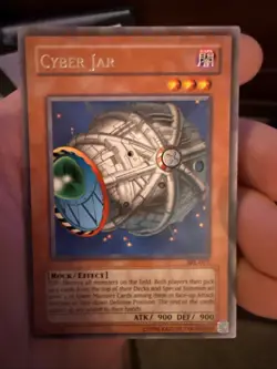 YUGIOH 2002 | CYBER JAR | SRL-077 | NA PRINT | RARE | NEAR MINT - Image 1