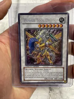 Yugioh! Power Tool Dragon CT06-EN001 Secret Rare Limited Edition MP Yu-Gi-Oh! - Image 2