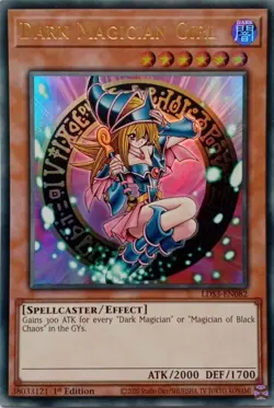 LDS3-EN082 DARK MAGICIAN GIRL ULTRA RARE 1ST EDITION YuGiOh CARD - Image 1