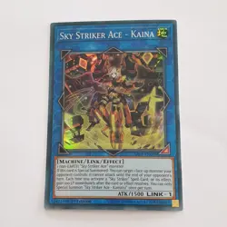 SAST-EN055 Sky Striker Ace - Kaina - Super Rare 1st Edition NM YuGiOh Card - Image 1
