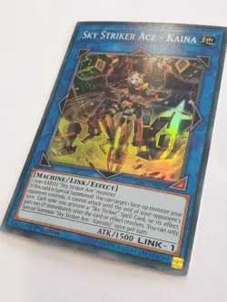 SAST-EN055 Sky Striker Ace - Kaina - Super Rare 1st Edition NM YuGiOh Card - Image 2