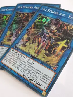 SAST-EN055 Sky Striker Ace - Kaina - Super Rare 1st Edition NM YuGiOh Card - Image 3