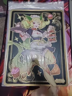Dragon Maid Giant Field Center Manamoon 27/100 16x12 inches Yugioh - Image 1