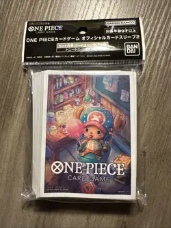 One Piece Card Game Bandai Official Card Sleeves Chopper Japanese - Image 1
