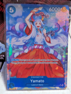 Yamato (Alternate Art) OP13-054 English SR Carrying On His Will One Piece Card - Image 2