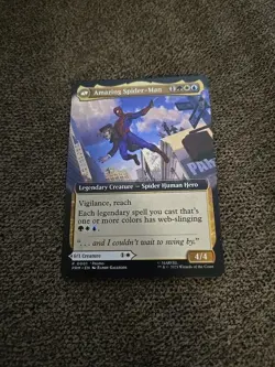 2025 Nycc MAGIC THE GATHERING X AMAZING SPIDER-MAN PROMO CARD 2 WELCOME DECK MTG - Image 1