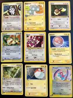 NM Pokemon 18 Card Lot Rares Common Uncommon WOTC English 2005 - Image 1