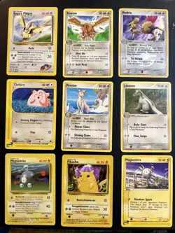 NM Pokemon 18 Card Lot Rares Common Uncommon WOTC English 2005 - Image 3