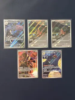 Pokemon TCG Destined Rivals IR Lot of 5 Cards NM Weezing Zamazenta 2 Kangaskhans - Image 1