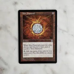 Magic the Gathering Mox Diamond NM Card 1998 MTG RARE HTF - Ships Carefully - Image 1