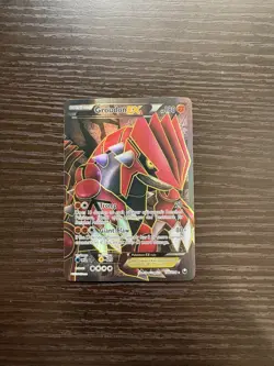 Pokemon 2012 Groudon EX Dark Explorers Full Art Ultra Rare Card 106/108 Clean - Image 2