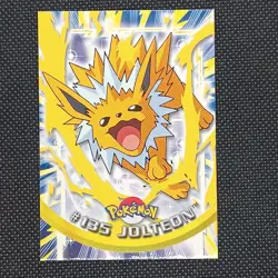 Pokemon Card Jolteon #135 Topps Trading Cards serie 3 Excellent Italiano - Image 1