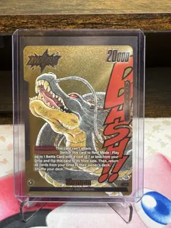 Shenron FB07-097 Leader Gold Manga Booster 02 Dragon Ball Card English - Image 1