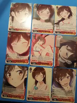 Weiss Schwarz English Rent A Girlfriend Lot Of 18 Cards WS-246 - Image 2