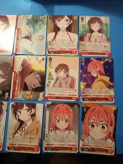 Weiss Schwarz English Rent A Girlfriend Lot Of 18 Cards WS-246 - Image 3