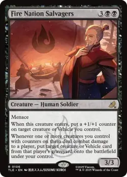 ~ Fire Nation Salvagers ~ NM ~ MTG: Avatar ~ MTG ~ - Image 1