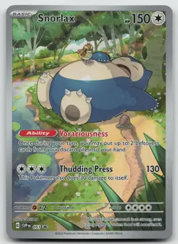 Snorlax - Promo Holo SV: Scarlet & Violet Promo Cards SVP051 NM - Image 1