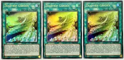 3 x SDBT-EN023 Traptrip Garden - Ultra Rare 1st Edition Near Mint YuGiOh Cards - Image 1