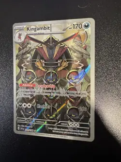 Kingambit 220/198 SV01: Scarlet & Violet Base Set Holo NM Pokemon Card - Image 1