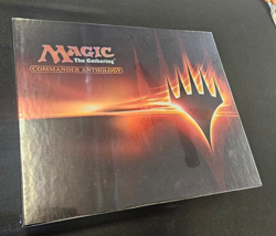 COMMANDER ANTHOLOGY Volume 1 MtG sealed Four 100 Card Decks Magic-FREEship - Image 1