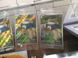 Pokemon TCG Snorlax 051 SV Scarlet & Violet 151 Promo Card Sealed x4 - Image 3
