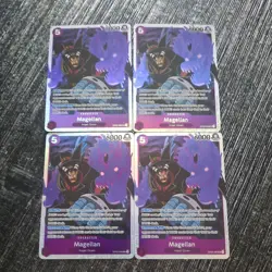 Magellan OP02-085 SR Paramount War One Piece Card Game 4x Playset - Image 1