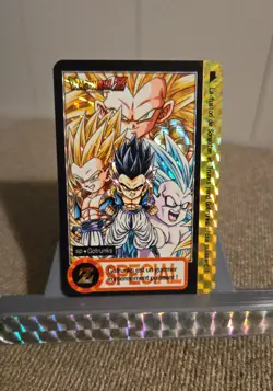 Carte Dragon Ball Z Super Battle Card SP DBZ Carddass Hondan CCG Gotenks SSJ3 - Image 1