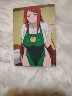 Kushina Uzumaki - Naruto Double Sided Sexy Waifu Anime Trading Card PEEKA BOO - Image 2