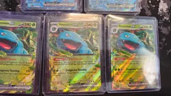 5 Cards - Pokemon MEW - X3 003/165 venusaur EX / X2 Blastoise EX 009/165 #01 - Image 5