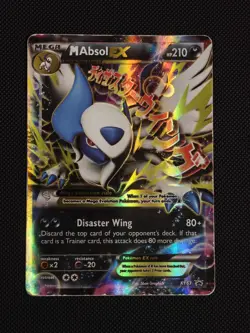 Pokemon TCG M Absol-EX XY XY63 Holo Promo Card - Image 1