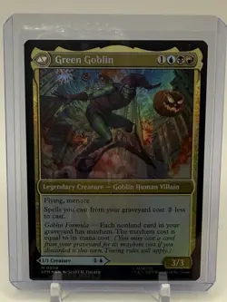 Norman Osborn/Green Goblin (0039) - Foil - Marvel's Spider-Man - MTG - NM - Image 2