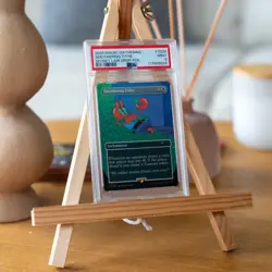 2025 MTG Smothering Tithe 7009 Sponge Bob Secret Lair Drop Foil PSA 9 - Image 1