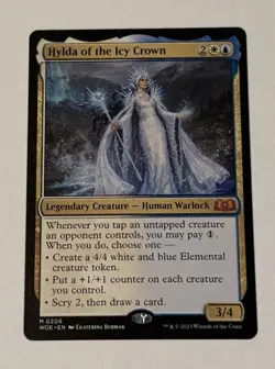 MTG Hylda Of The Icy Crown - Wilds Of Eldraine LP - Image 1
